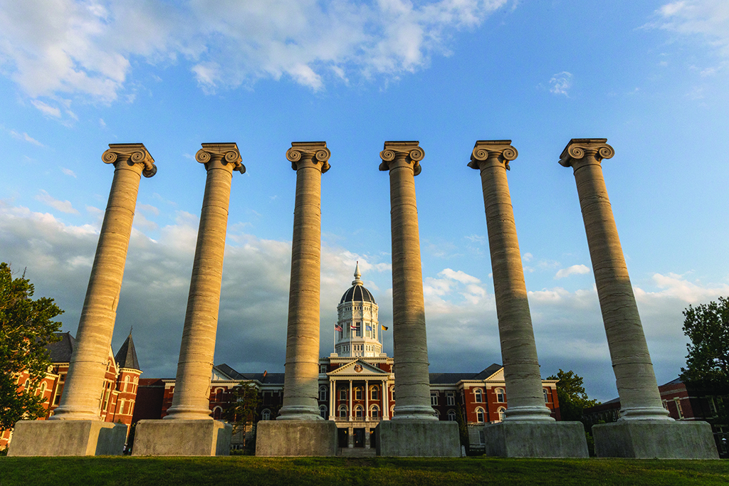 Jesse Hall and Columns